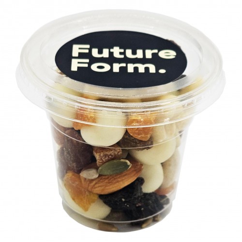 Tub filled with Yoghurt Trail Mix